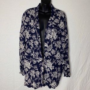 Floral Blazer